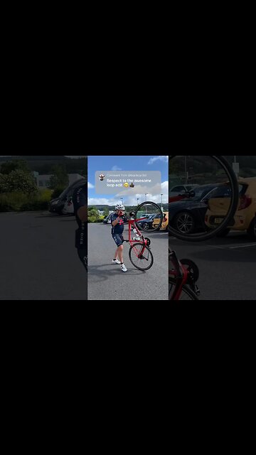 How to get on a bike 🚴