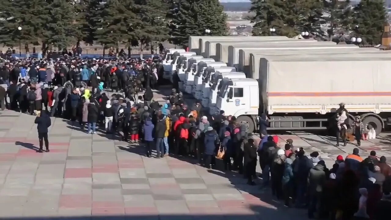 Distribution of humanitarian aid in Kharkiv region