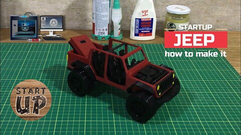 build 3d printed car jeep