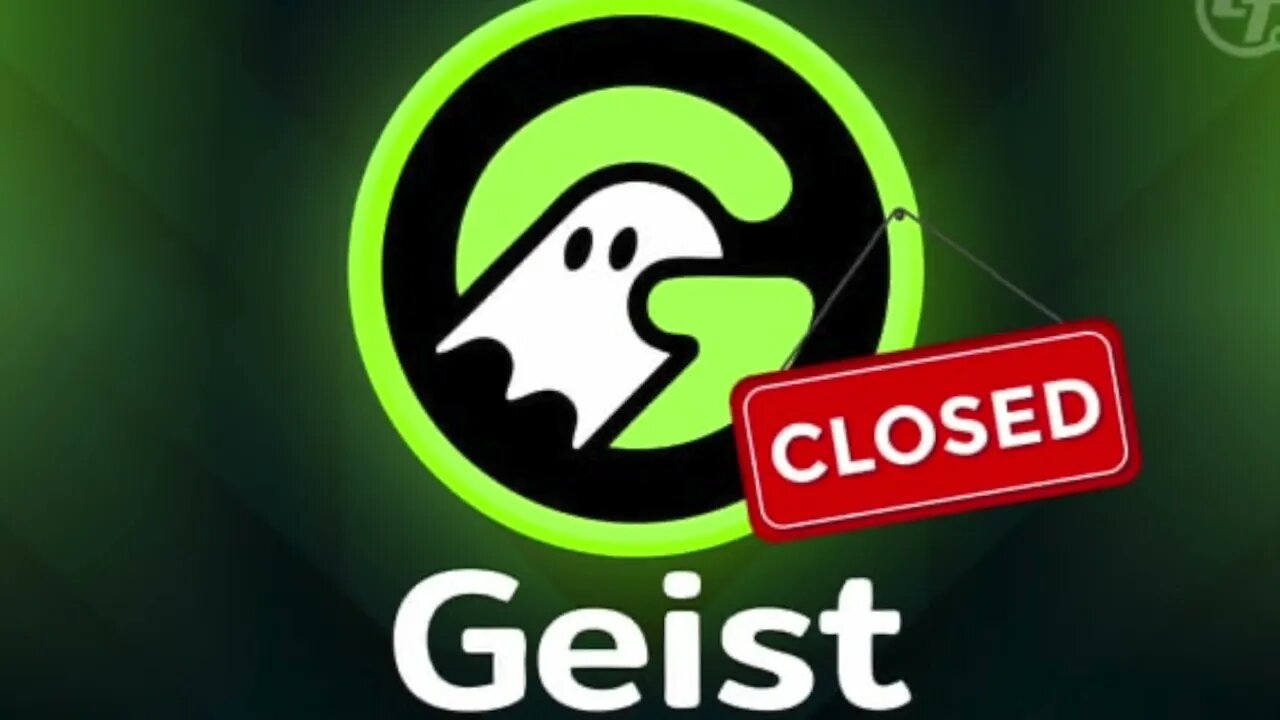 Geist Finance is shutting down permanently due to losses from the Multichain exploit