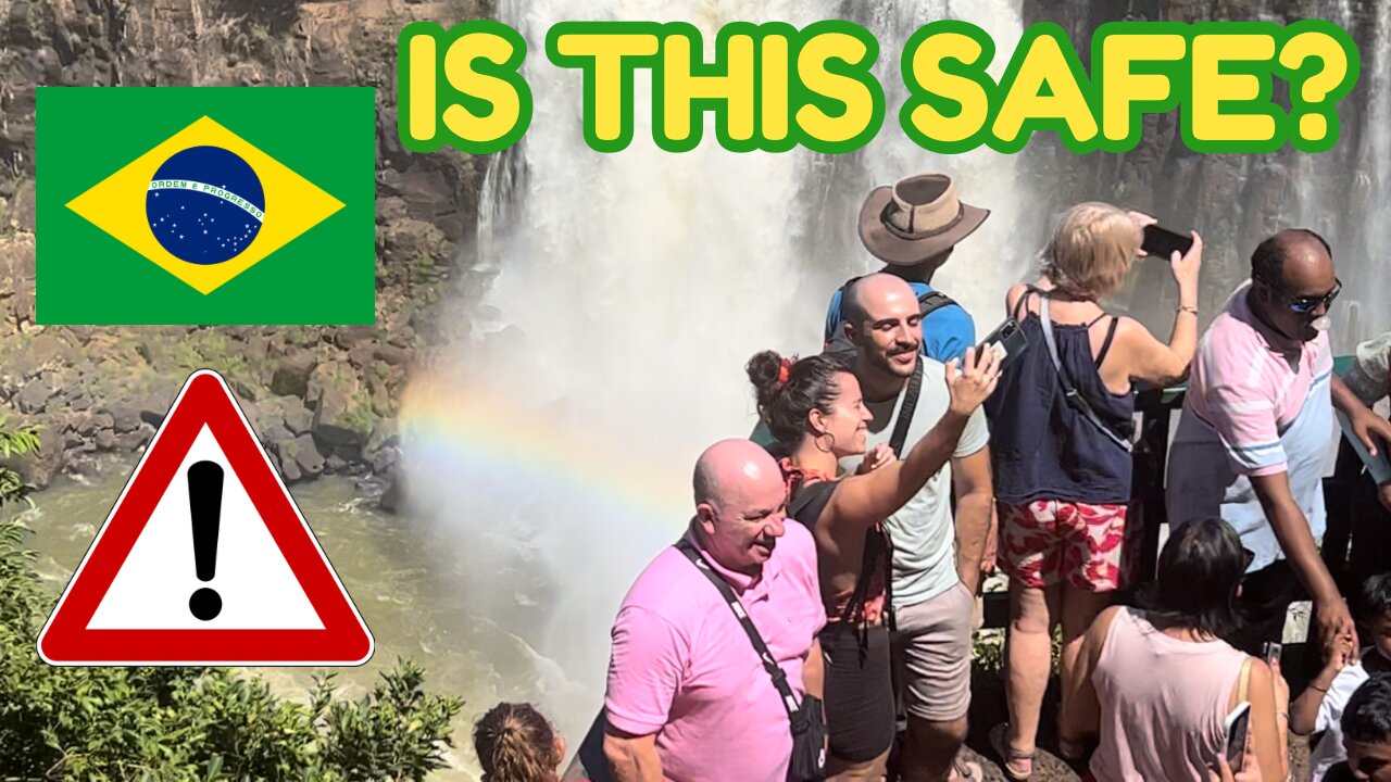 🇧🇷 IGUAZU FALLS: Is FOZ DO IGUAÇU safe to visit? 🚨 (2024 update)