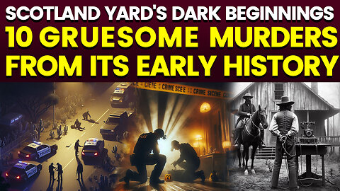 Scotland Yard's Dark Beginnings - 10 Gruesome Murders from Its Early History