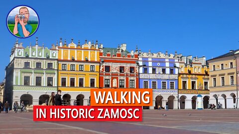 [NO COMMENT] Walking in historic Zamość town 🇵🇱