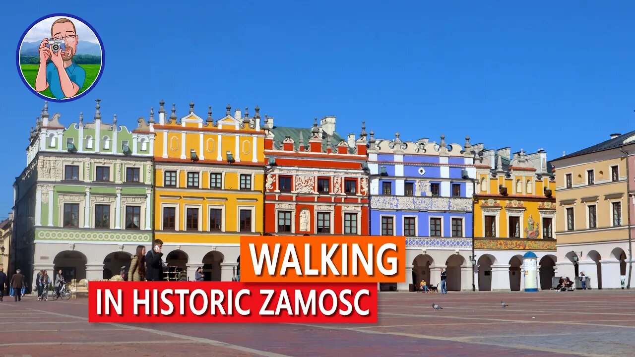 [NO COMMENT] Walking in historic Zamość town 🇵🇱