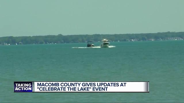 Macomb County gives updates at 'Celebrate the Lake' event