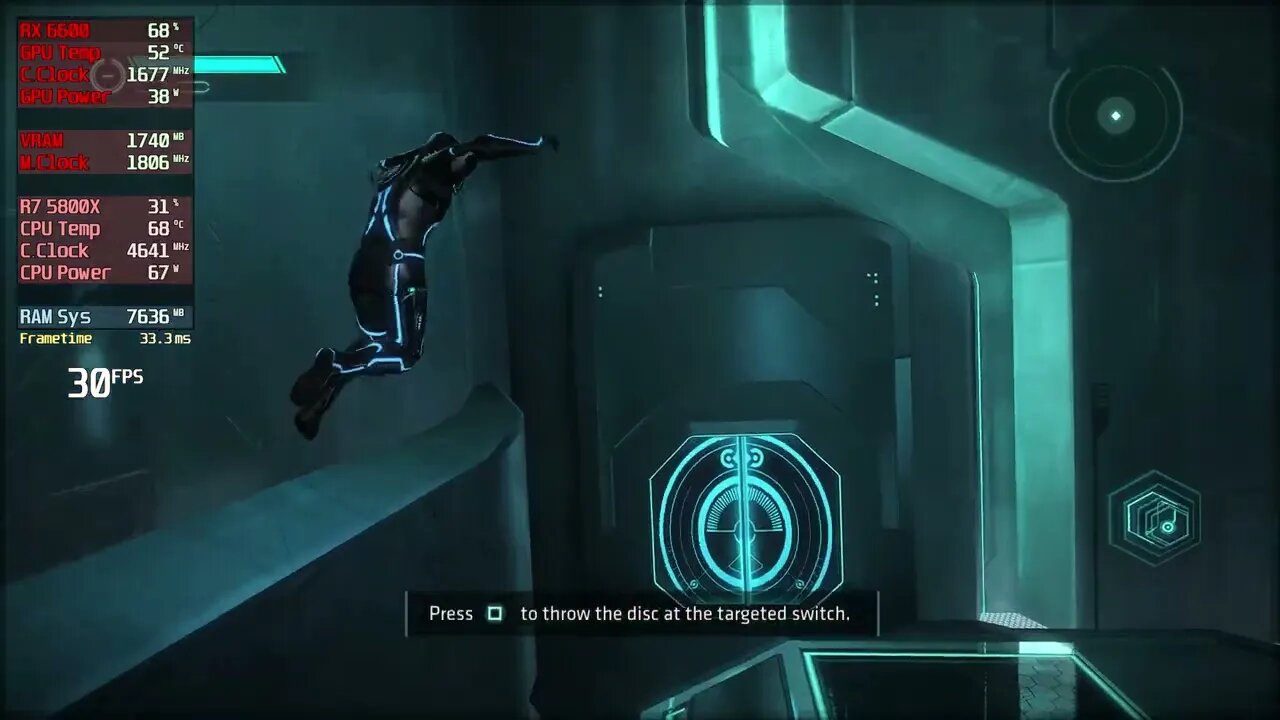 RPCS3 Tron: Evolution 5800X | RX 6600 | 4K | 2023