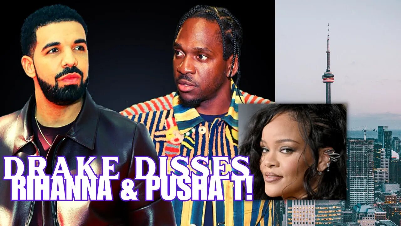 Drake DISSES Rihanna,Virginia & Pusha T AGAIN‼️😮