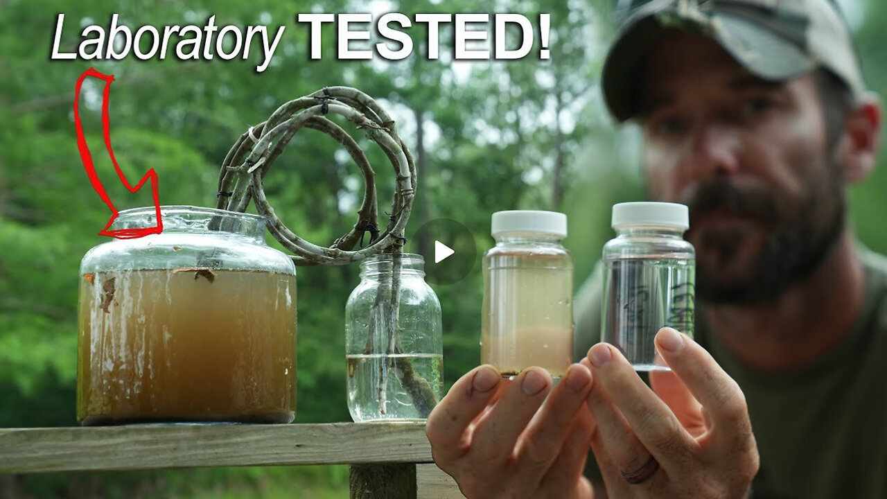 Easy Wilderness Water Filtration Method - This May Save Your Life