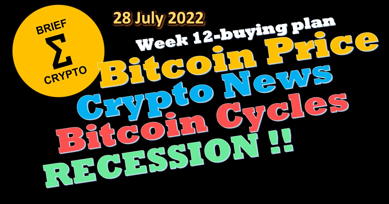 Bitcoin Price $ - Crypto News - Bitcoin Cycles - RECESSION!