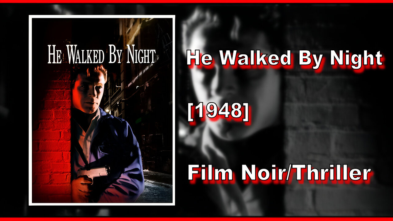 He Walked By Night (1948) | FILM NOIR/THRILLER | FULL MOVIE