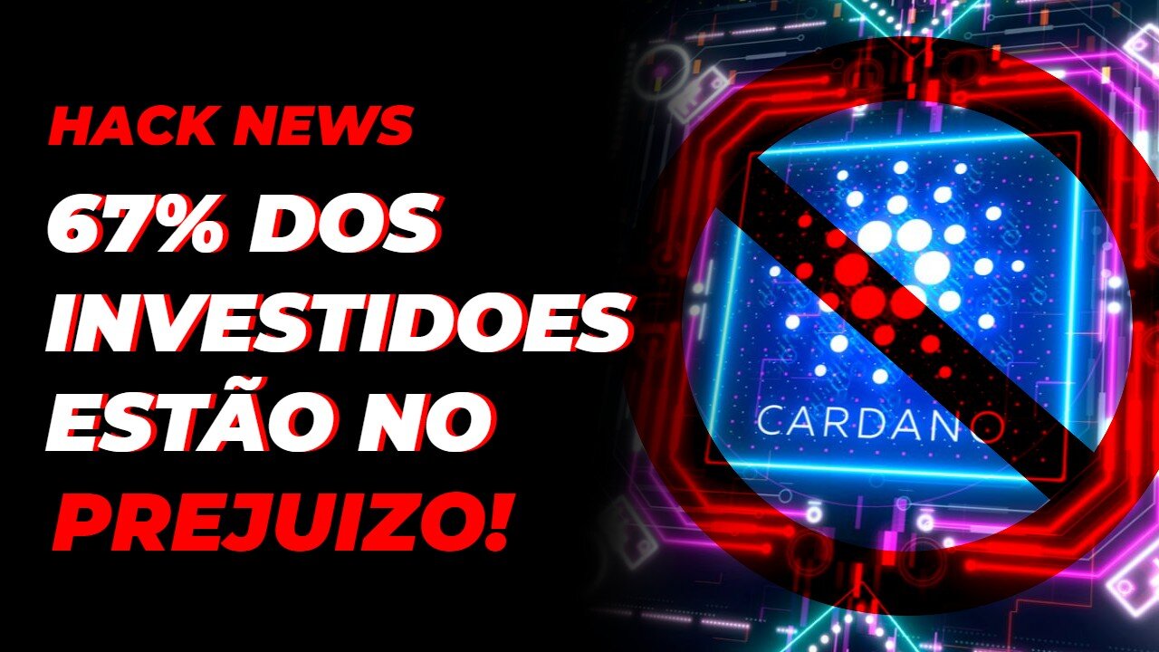 ADA CARDANO MORREU? | HACKNEWS