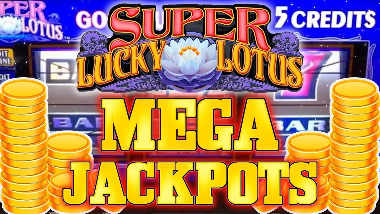 💥MEGA JACKPOTS on SUPER LUCKY LOTUS Slot Machine! $50/SPINS 2X 3X 4X HIGH LIMIT SLOT PLAY