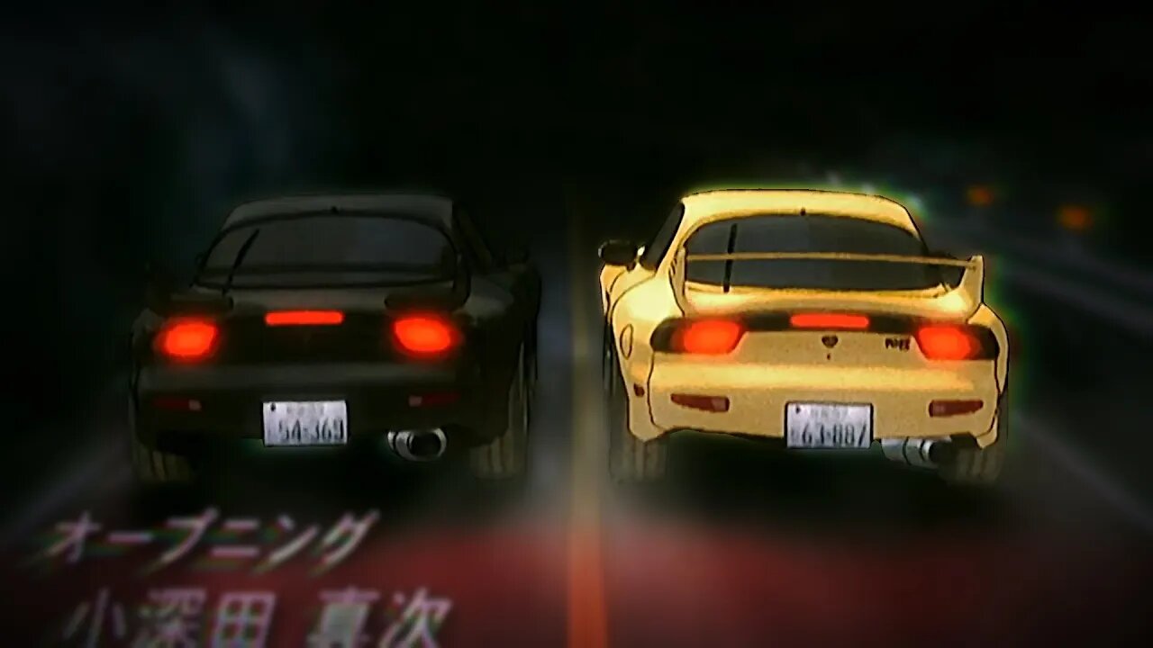 Initial D Forth Stage Croatian Dub Opening