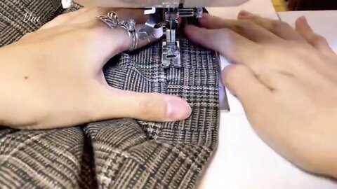 Very easy [NO ZIPPER] Sewing skirt this way is quick and easy