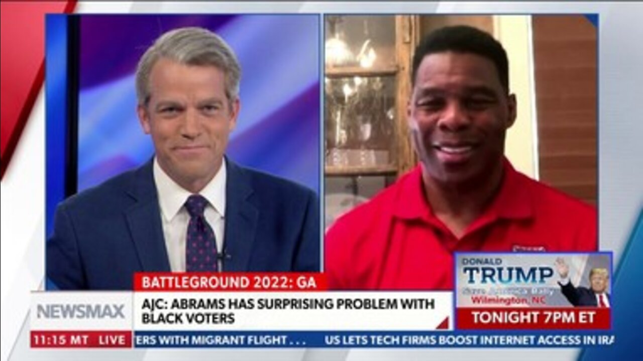 Herschel Walker to Newsmax: States Should Handle Post-Roe Abortion Laws