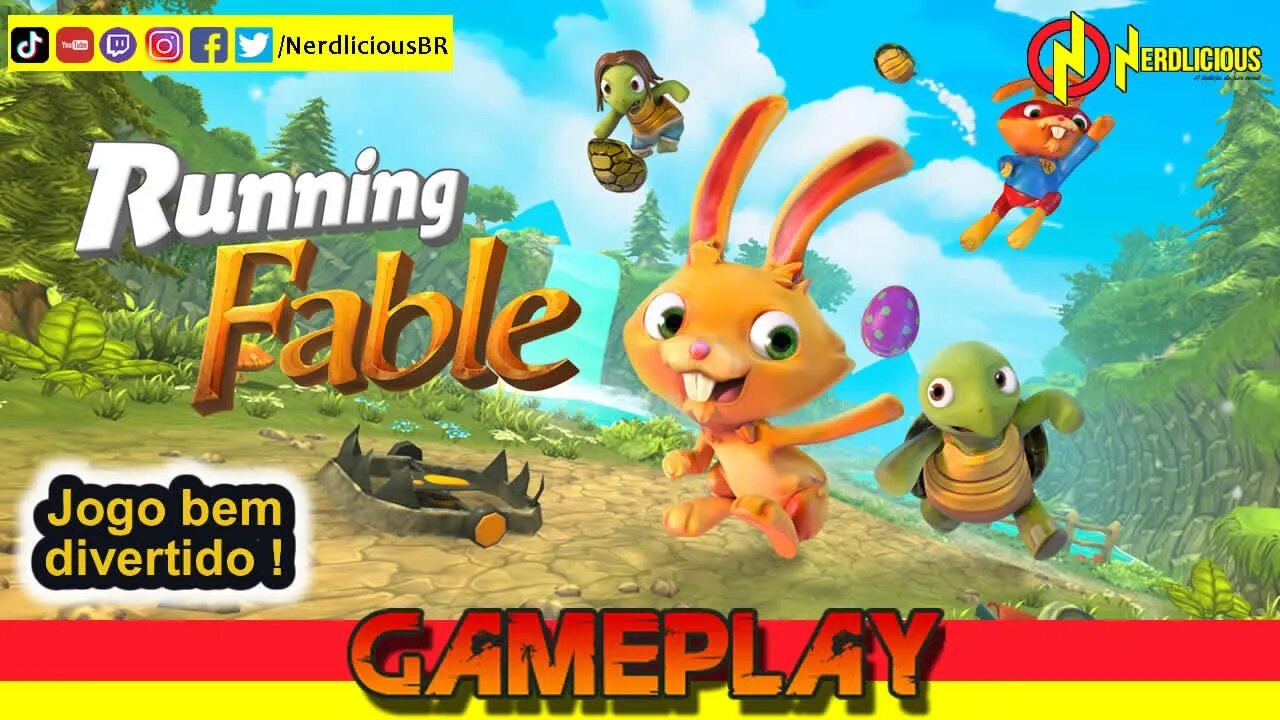 🎮 GAMEPLAY! RUNNING FABLE traz diversão para famÃlia no Nintendo Switch. Confira nossa Gameplay!
