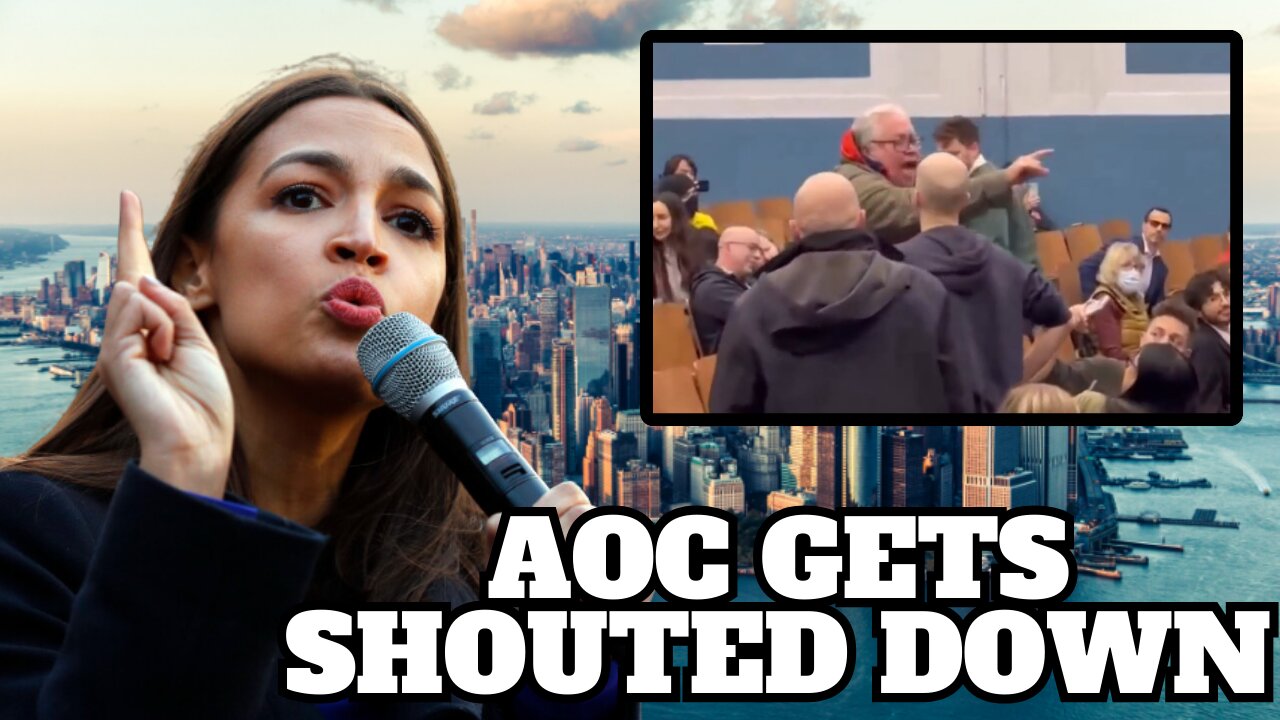 AOC Heckled During Town Hall by NY Voter: ‘Secure The Border’