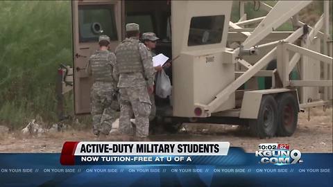 UA reduces tuition for active-duty undergrads