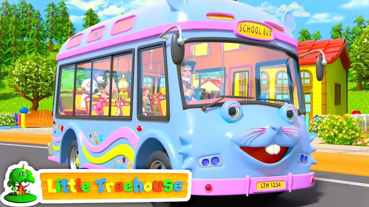 I Spy Game Song - Wheels On The Bus + More Nursery Rhymes & Kids Songs by Little Treehouse