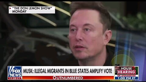 Musk: Illegal Migrants in blue states amplify vote