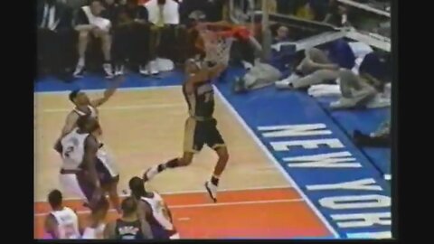 Reggie Miller 16 Points 3 Ast @ Knicks, 2000-01.