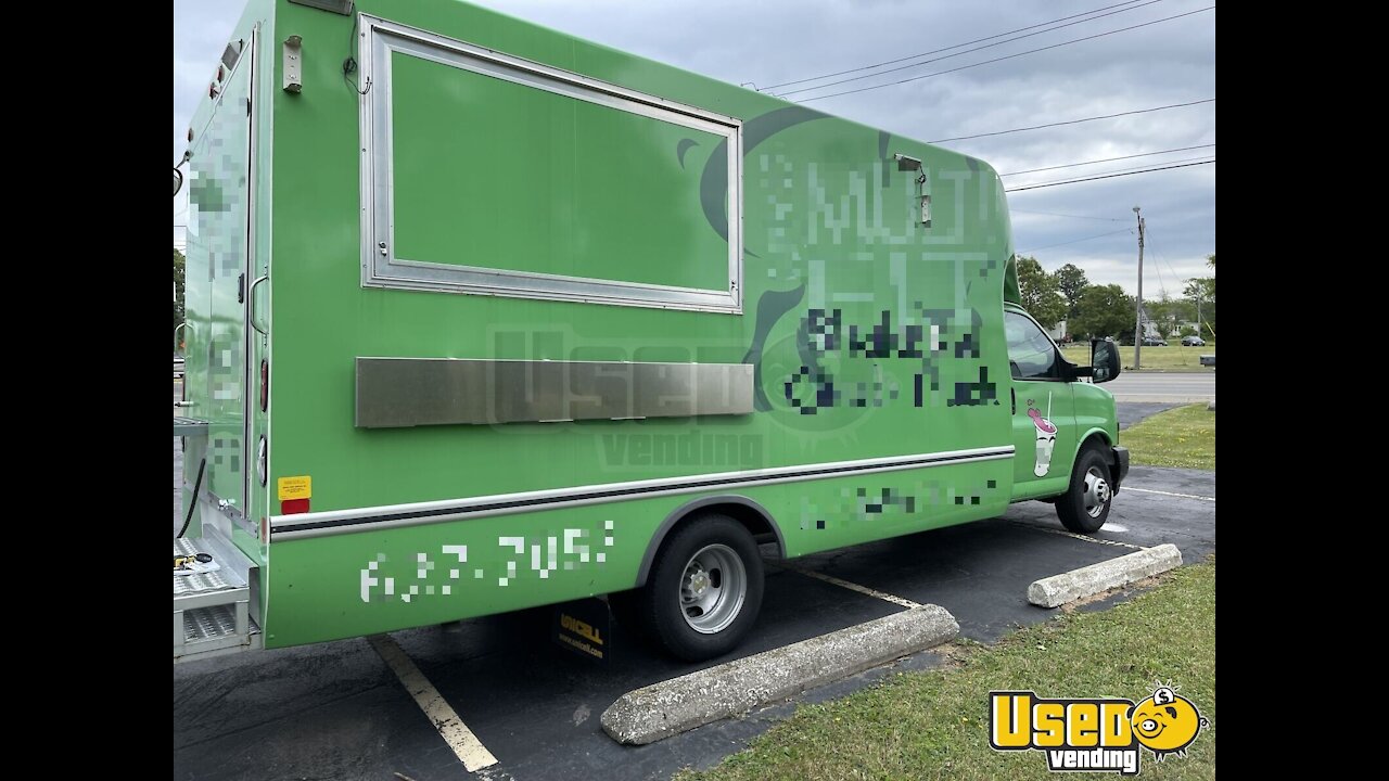 Barely Used 2019 Chevy Express 3500 Mobile Kitchen Food Truck for Sale in New York