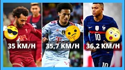 Jogadores mais Rápidos do Mundo | Football Speeders Players