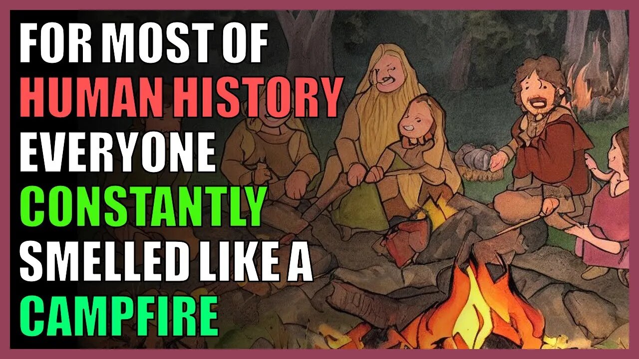 For most of human history everyone constantly smelled like a campfire