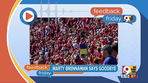 Feedback Friday: Marty Brennaman retires, Congress launches impeachment inquiry