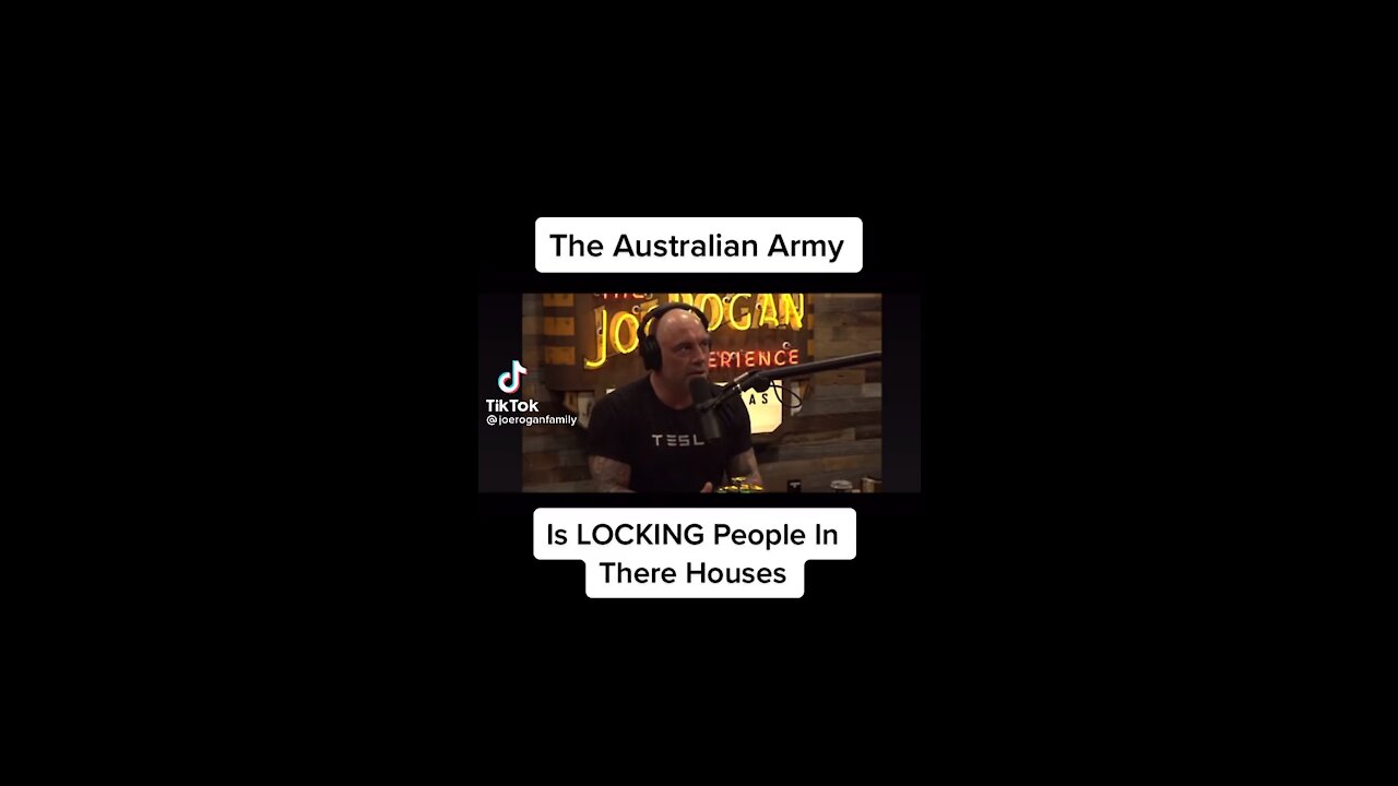 Australian army lockdown