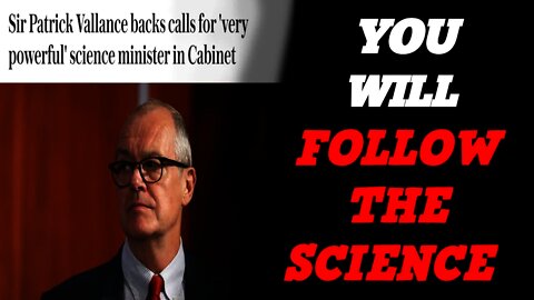 Sir Patrick Vallance Wants A Powerful Science Minister... They Won't Relinquish Their Power