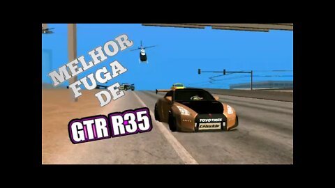 ESSA FUGA DE GTR R35 FOI INCRÍVEL