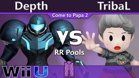 Depth (Samus) vs. TribaL (Lucas) - Wii U RR Pools - CTP2