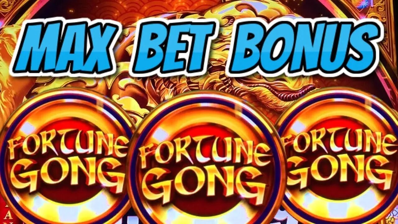 HIGH LIMIT LUCKY GONG SLOT SESSION 💰 Max Bet Bonus Round Jackpots