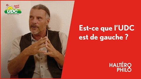 EST-CE QUE L'UDC EST DE GAUCHE ? | Entrevue avec Oskar Freysinger
