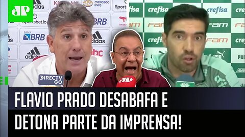 "ISSO É BANDIDAGEM!" Flavio Prado DEFENDE Abel Ferreira e DETONA parte da IMPRENSA!