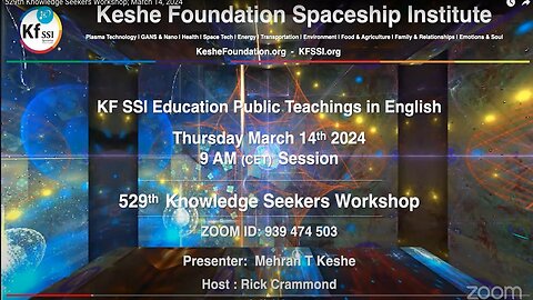 529th Knowledge Seekers Workshop March 14, 2024