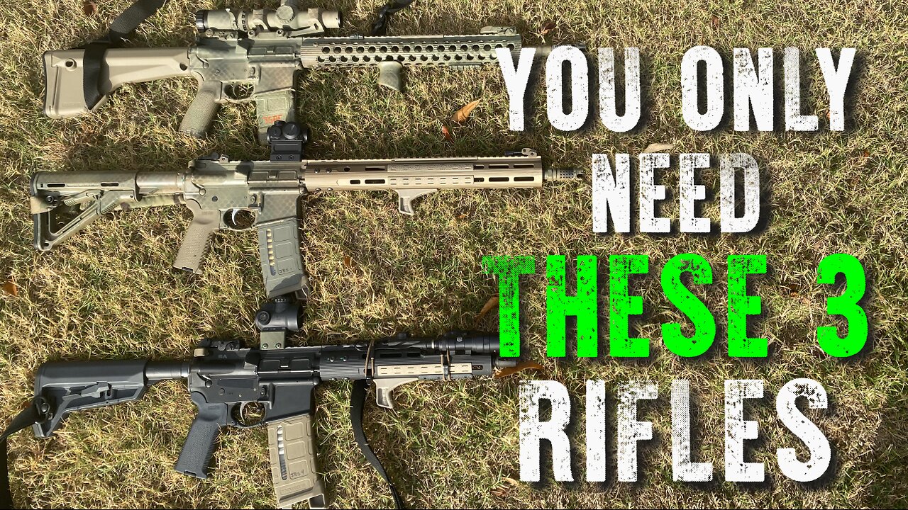 This is Why You Only Need 3 Rifles