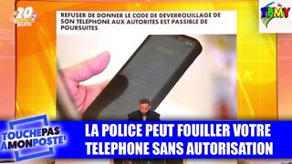 Refuser de donner son téléphone aux autorités est maintenant puni #TPMP #hanouna #gillesverdez