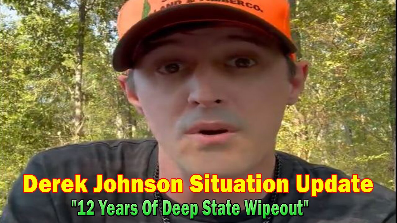 Derek Johnson Situation Update Sep 19: "12 Years Of Deep State Wipeout"