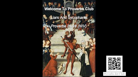 Liars And Sycophants - Proverbs 26:28