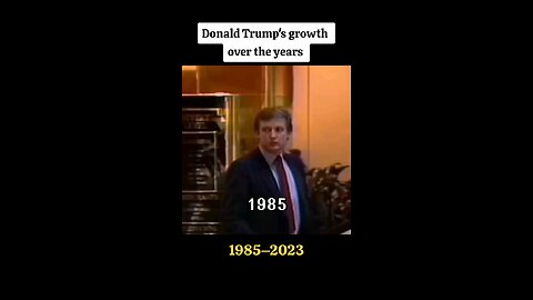 Donald Trump over the years 1985-2023