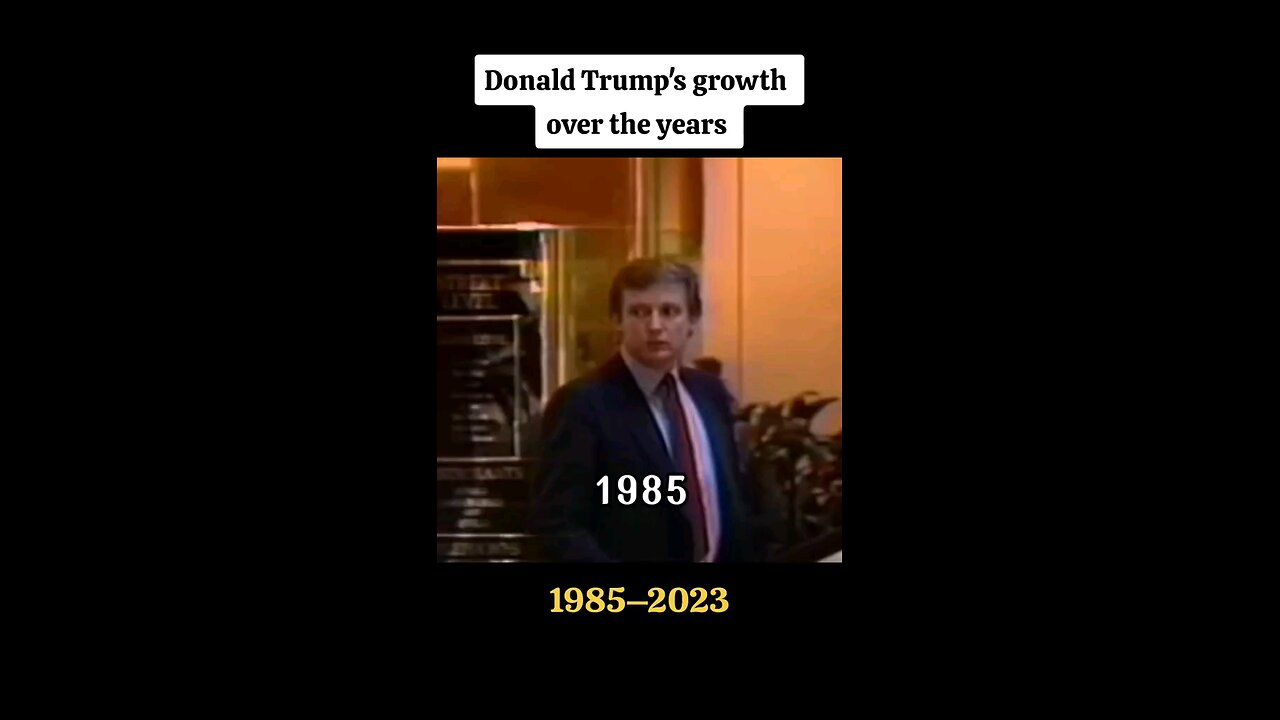 Donald Trump over the years 1985-2023