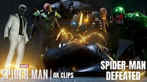 All Of Spidey's Villains Gang Up On Him | Marvel's Spider-Man 4K Clips