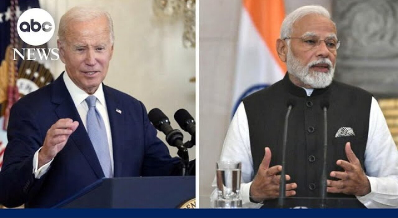 President Biden is in India preparing for tomorrow's G20 summit #trending #news