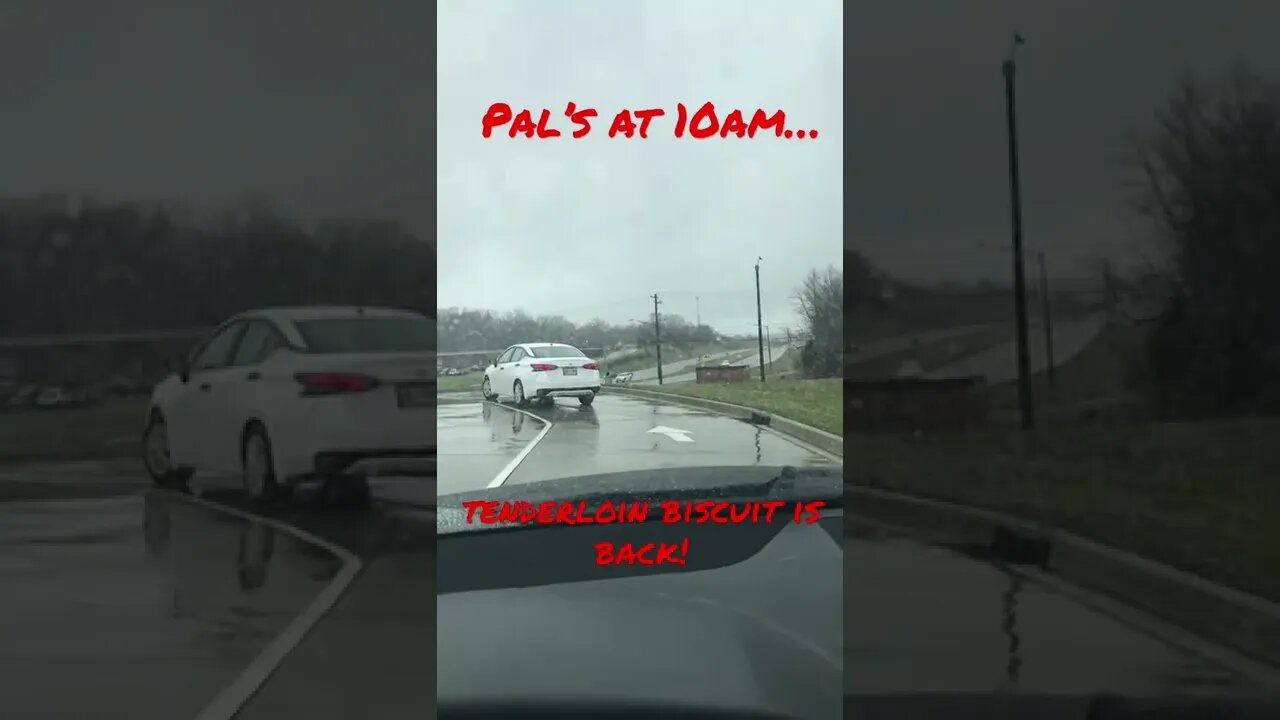 #Pals tenderloin biscuit is back! #SuddenService, #Shorts, #ShortsVideo