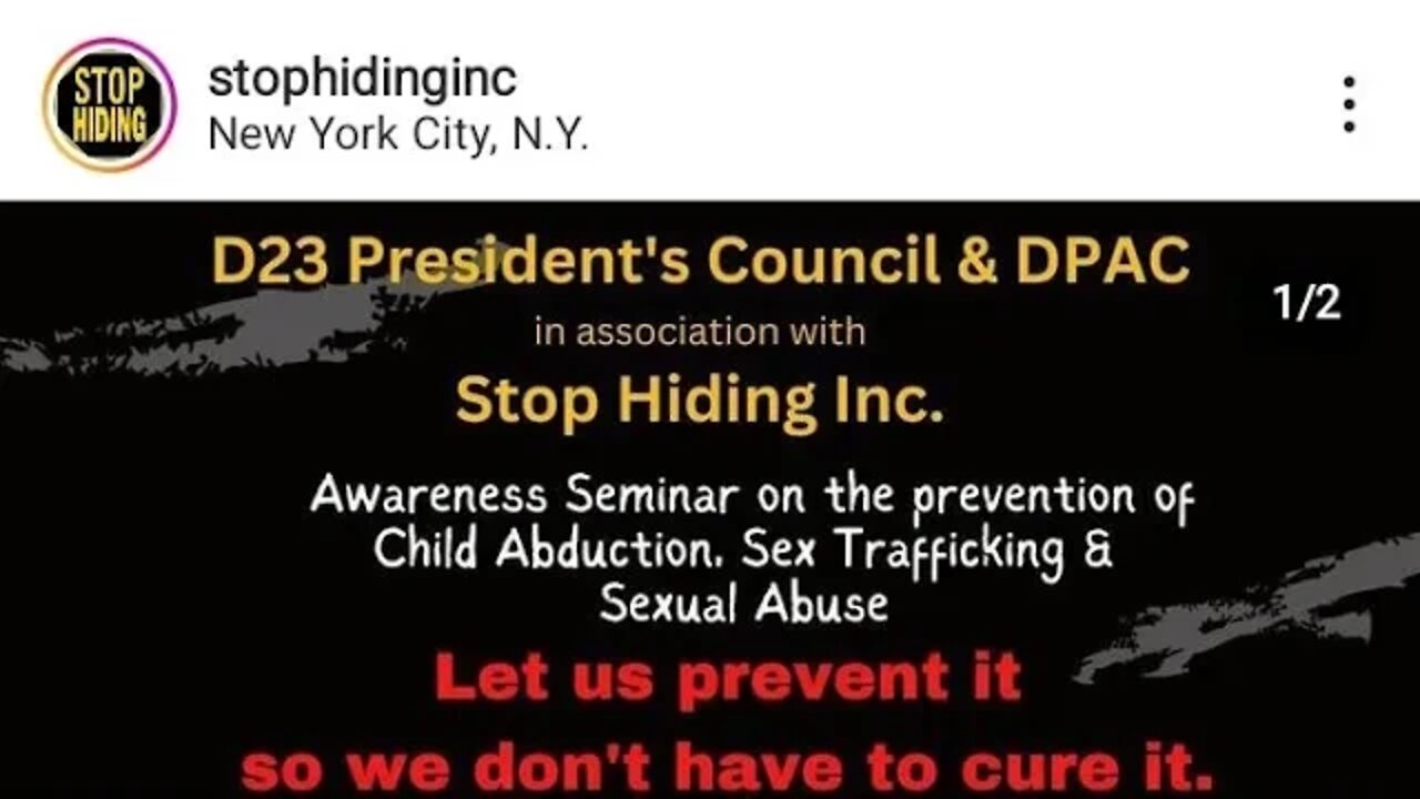 The Seminar on Child Abduction,Sex Trafficking and Abuse inside CD23 BK NY Hosted @stophidinginc