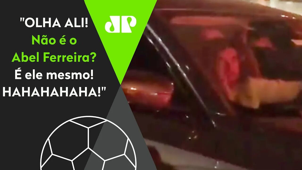 HILÁRIO! Abel Ferreira é visto e ZOADO por torcedores do São Paulo no trânsito após TÍTULO!