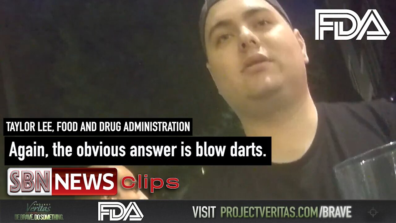 Part 2: FDA Official 'Blow Dart African Americans' - 3810