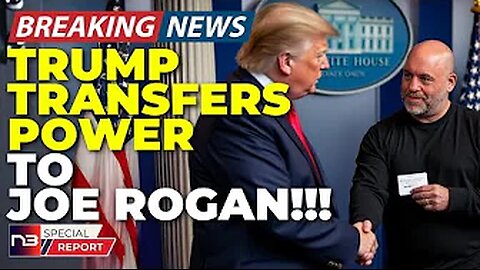 BREAKING: Trump's About To Give Joe Rogan Something The Deep State Has Secretly Controlled Forever